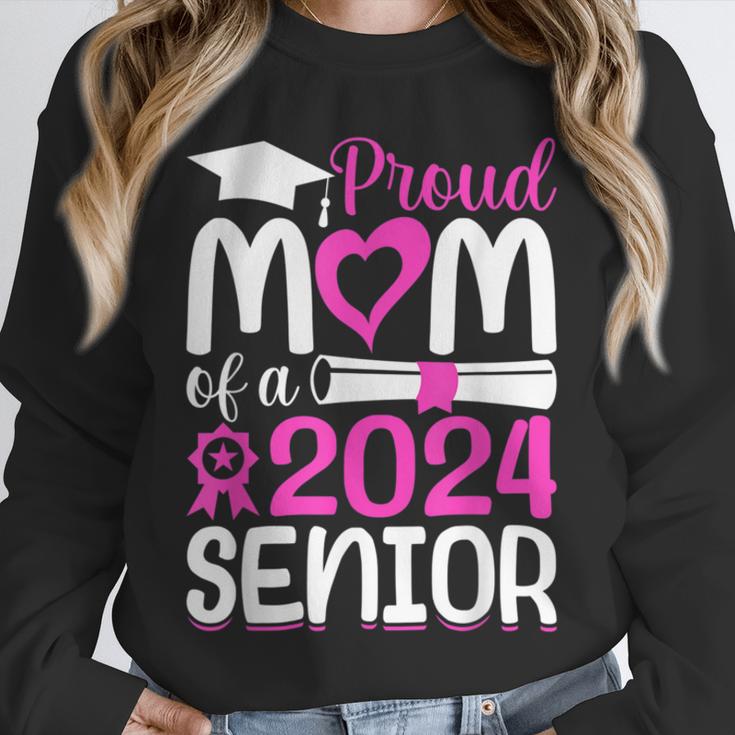 Proud Mom Of A 2024 Senior Graduation Unisex Sweatshirt Proud Mom Of A 2024 Senior Graduation Unisex Sweatshirt