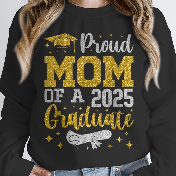 Proud Mom Of A 2025 Graduate Senior Class Of 2025 Graduation Unisex Sweatshirt