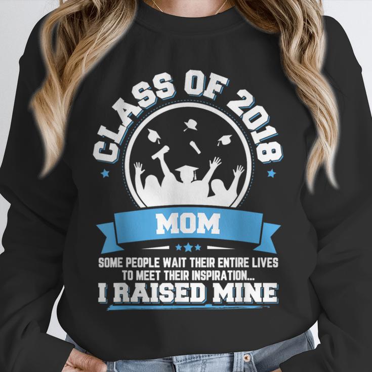 Proud Mom Of A Class Of 2018 Graduate TShirt Graduation Unisex Sweatshirt