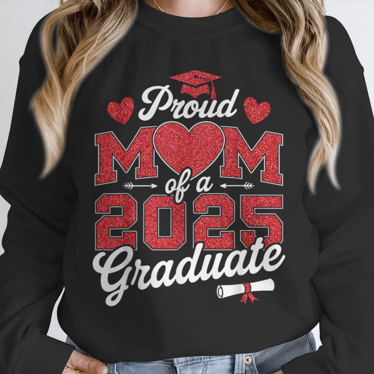 Proud Mom Of a Class Of 2025 Graduate Senior Graduation Unisex Sweatshirt