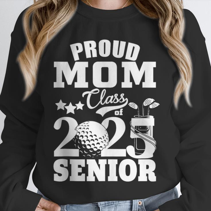 Proud Mom Class Of 2025 Graduation Senior Golf Player Mom Unisex Sweatshirt