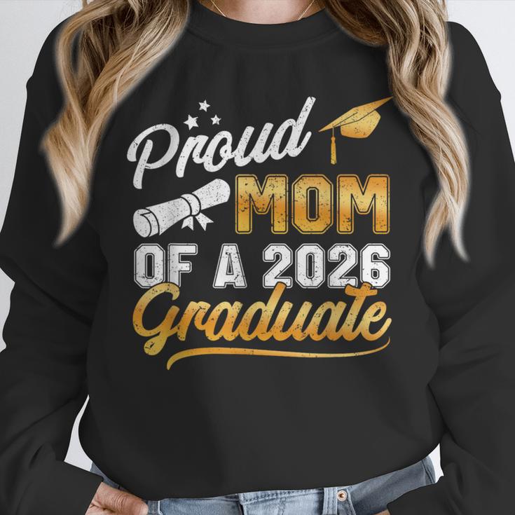 Proud Mom Of A Class Of 2026 Graduate Senior 2026 Graduation Unisex Sweatshirt