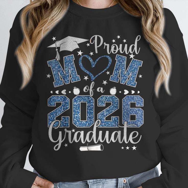 Proud Mom Of a Class Of 2026 Graduate Senior Graduation Unisex Sweatshirt