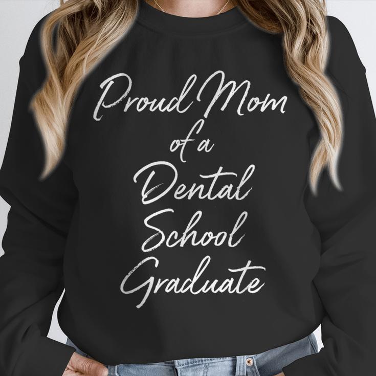 Proud Mom Dental School Graduate Graduation Tee Unisex Sweatshirt