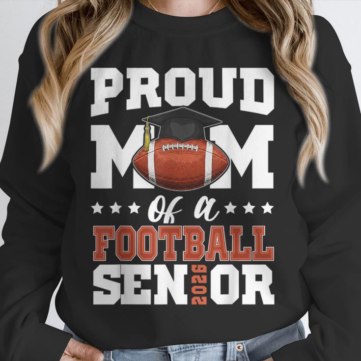 Proud Mom Of a Football Senior 2026 Graduation Gifts Unisex Sweatshirt