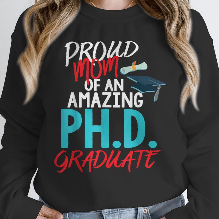 Proud Mom PhD Doctoral Graduation Doctorate Degree Unisex Sweatshirt