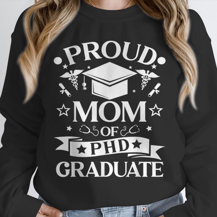 Proud Mom Of PhD Graduate Doctorate Graduation Unisex Sweatshirt