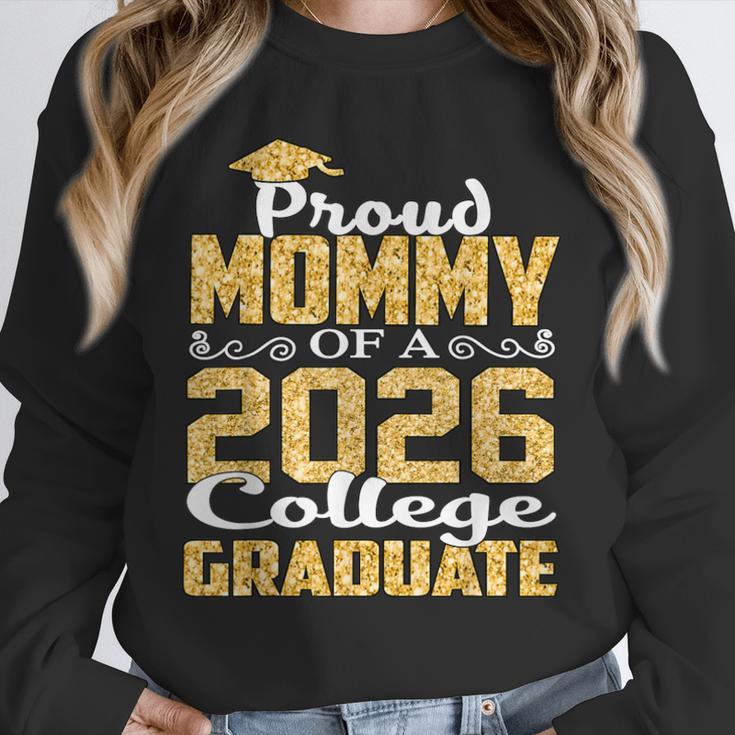 Proud Mommy Of A 2026 College Graduate Shirt Graduation Unisex Sweatshirt
