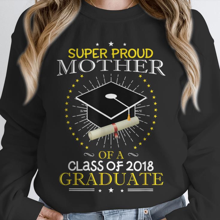 Proud Mother The Class Of 2018 Graduate Graduation Shirt S3 Unisex Sweatshirt