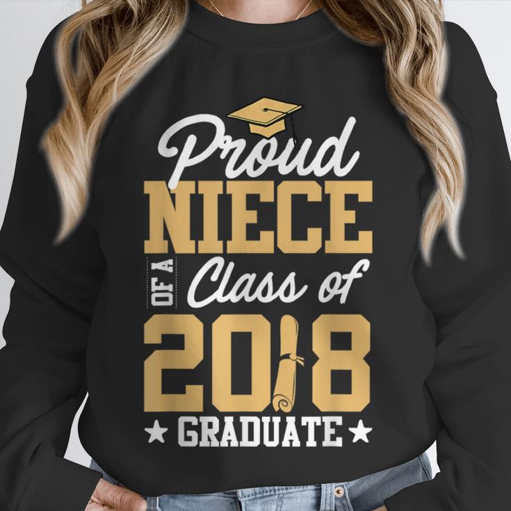 Proud Niece Graduation Shirts For Family 2018 Unisex Sweatshirt