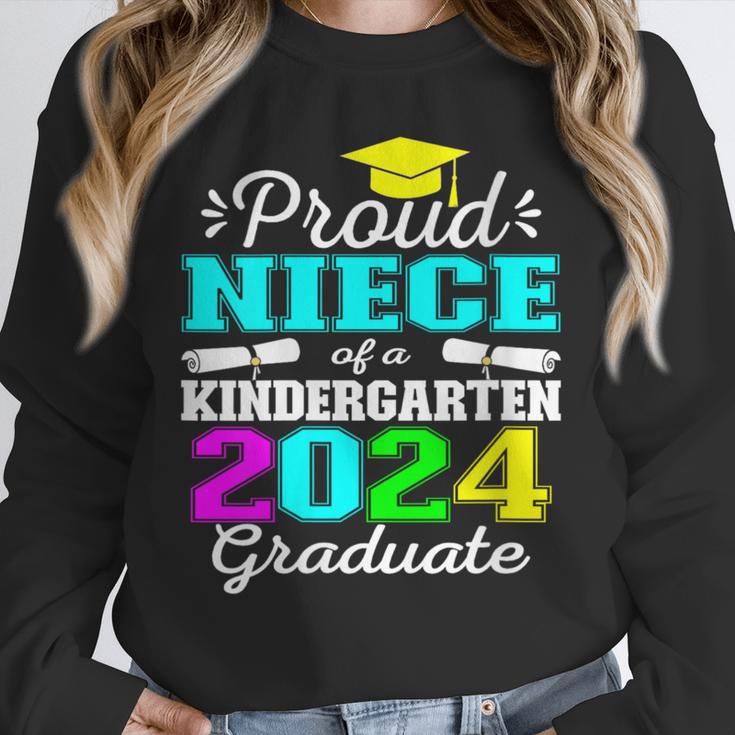 Proud Niece Of Kindergarten Graduate 2024 Graduation Niece Unisex Sweatshirt
