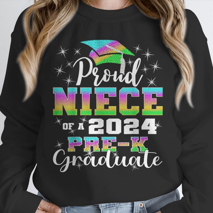 Proud Niece Of PreK School Graduate 2024 Graduation Niece Unisex Sweatshirt