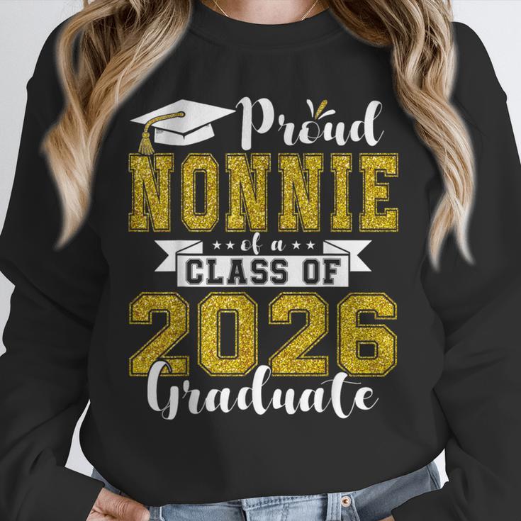 Proud Nonnie Of a Class Of 2026 Graduate Graduation 2026 Unisex Sweatshirt