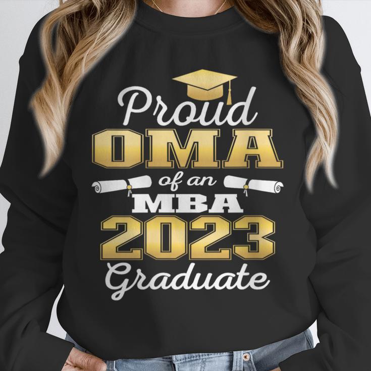 Proud OMA Of 2023 Class MBA Graduate Family Graduation Unisex Sweatshirt