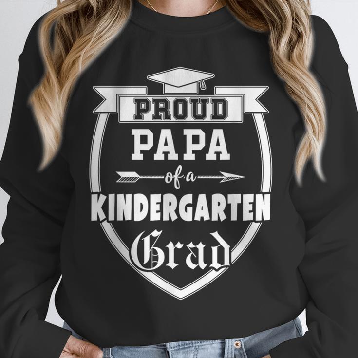 Proud Papa Of a Kindergarten Grad Father Graduation Shirt Unisex Sweatshirt