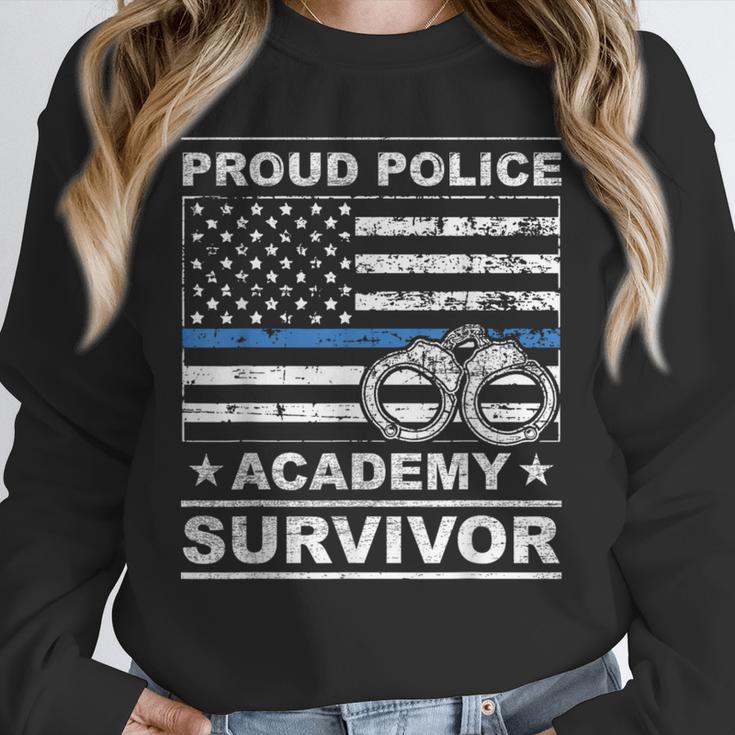 Proud Police Academy Survivor Graduation Unisex Sweatshirt