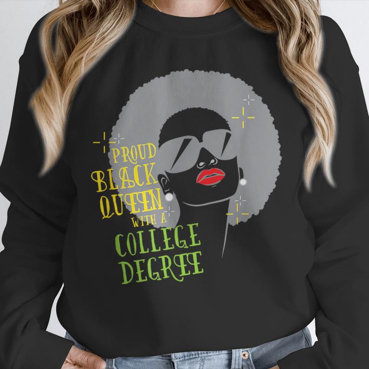 Proud Queen College Graduation Unisex Sweatshirt