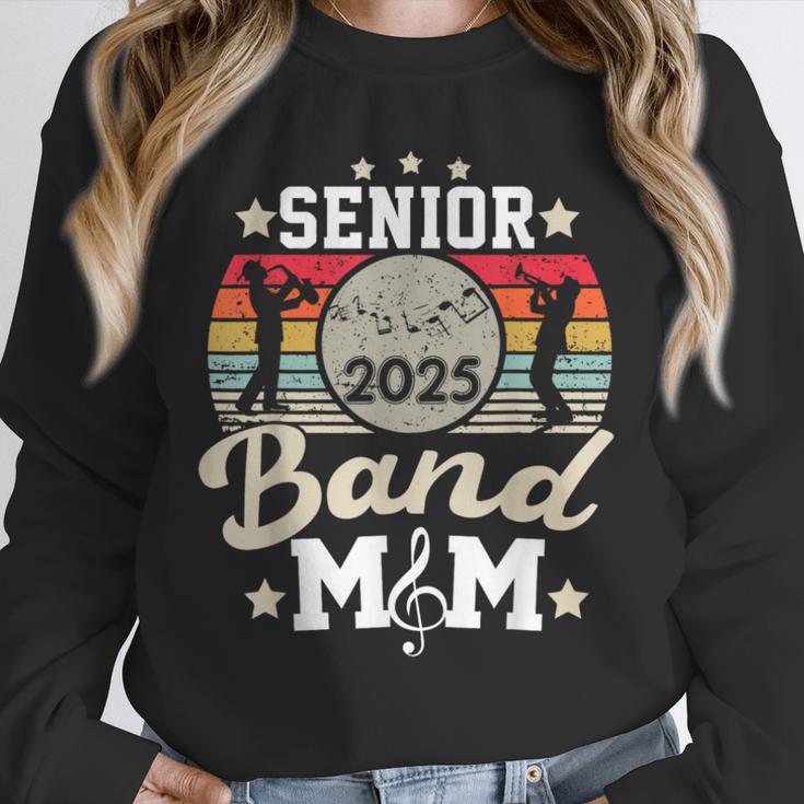 Proud Senior Mom Marching Band Mom Class Of 2025 Graduation Unisex Sweatshirt