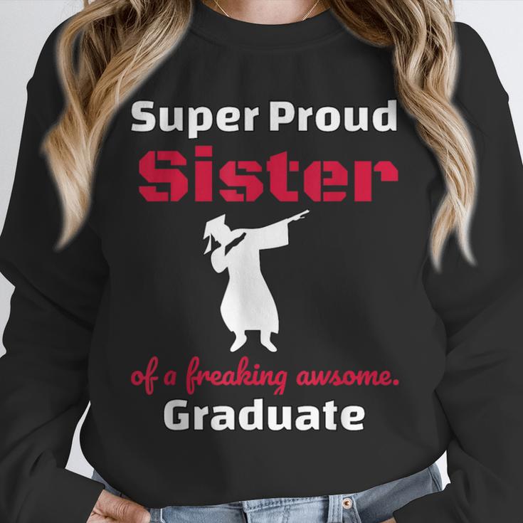 Proud Sister Of 2018 Graduate Dabbing Graduation Unisex Sweatshirt