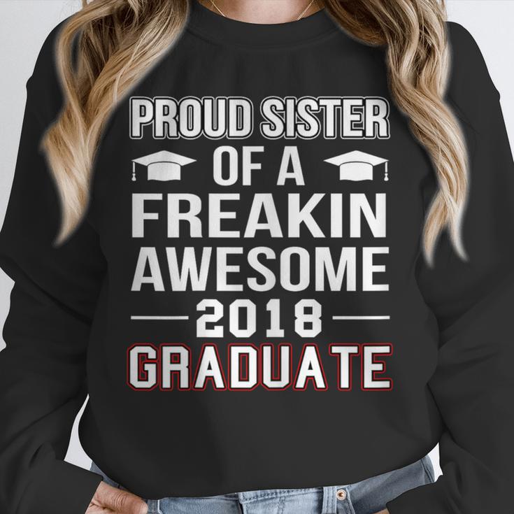 Proud Sister Of A 2018 Graduate Senior GraduationShirt Unisex Sweatshirt