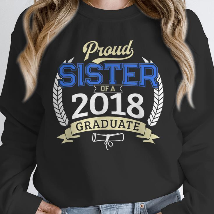 Proud Sister Of 2018 Graduate Shirt Graduation Grad Unisex Sweatshirt