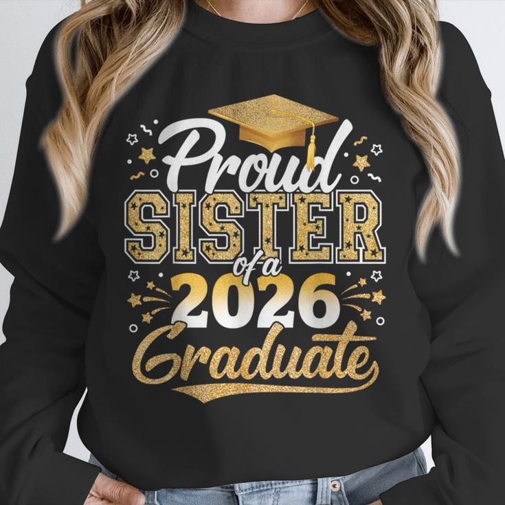 Proud Sister Of 2026 Graduate College Graduation Hat Party Unisex Sweatshirt