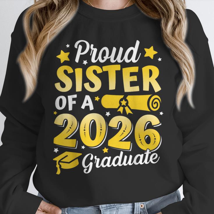 Proud Sister Of A 2026 Graduate Senior Class Graduation Unisex Sweatshirt