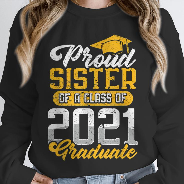 Proud Sister Of a Class Of 2021 Graduate Senior Graduation Unisex Sweatshirt