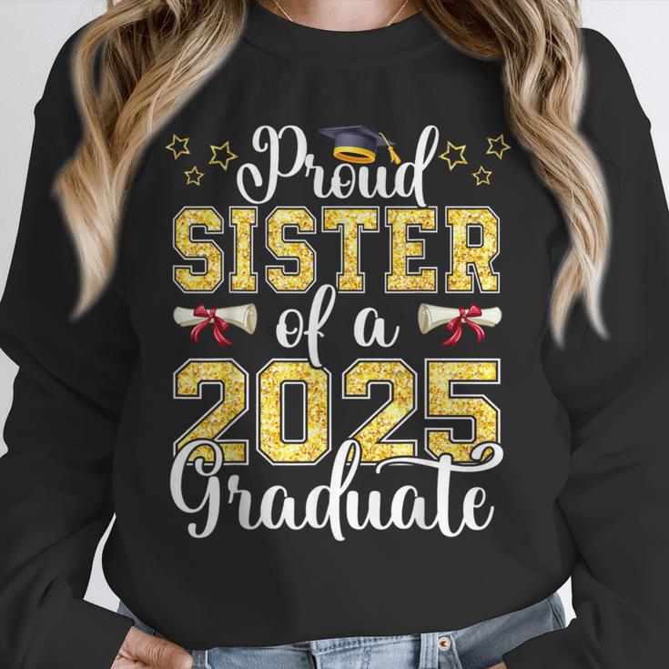 Proud Sister Of A Class Of 2025 Graduate Senior Graduation Unisex Sweatshirt