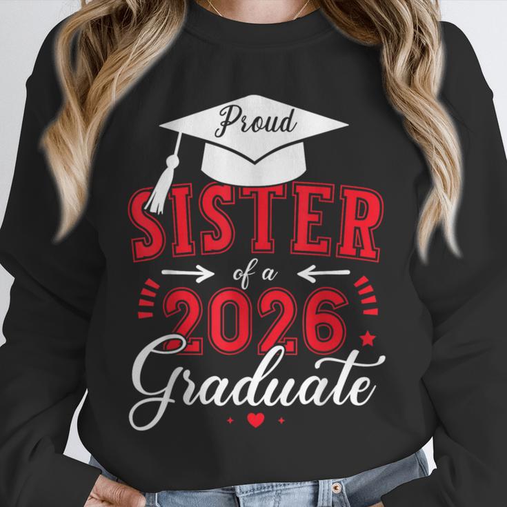 Proud Sister Of a Class Of 2026 Graduate For Graduation Unisex Sweatshirt