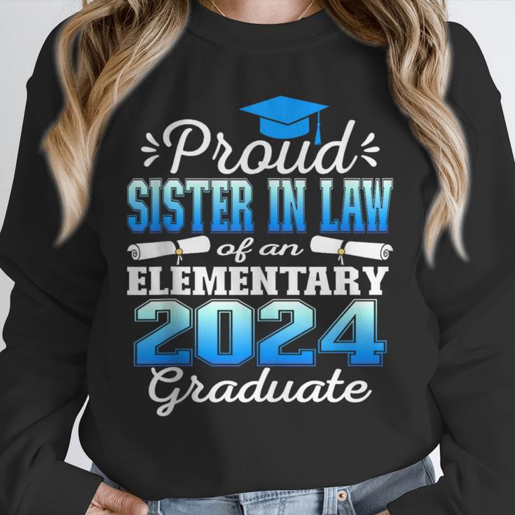 Proud Sister In Law Of 5th Grade Graduate 2024 Graduation Unisex Sweatshirt