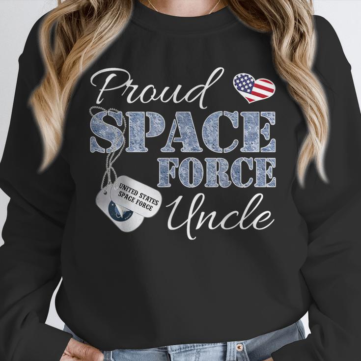 Proud Space Force Uncle Space Force Graduation Tee Unisex Sweatshirt