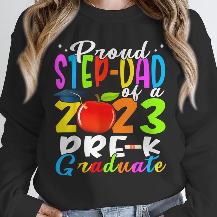 Proud Step-Dad Of 2023 Pre-K Graduate Fathers Day Graduation Unisex Sweatshirt