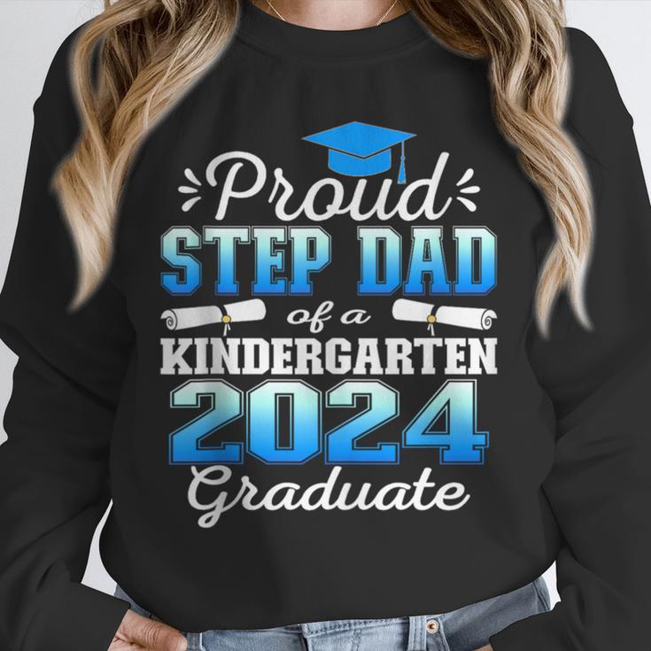Proud Step Dad Of Kindergarten Graduate 2024 Graduation Step Unisex Sweatshirt