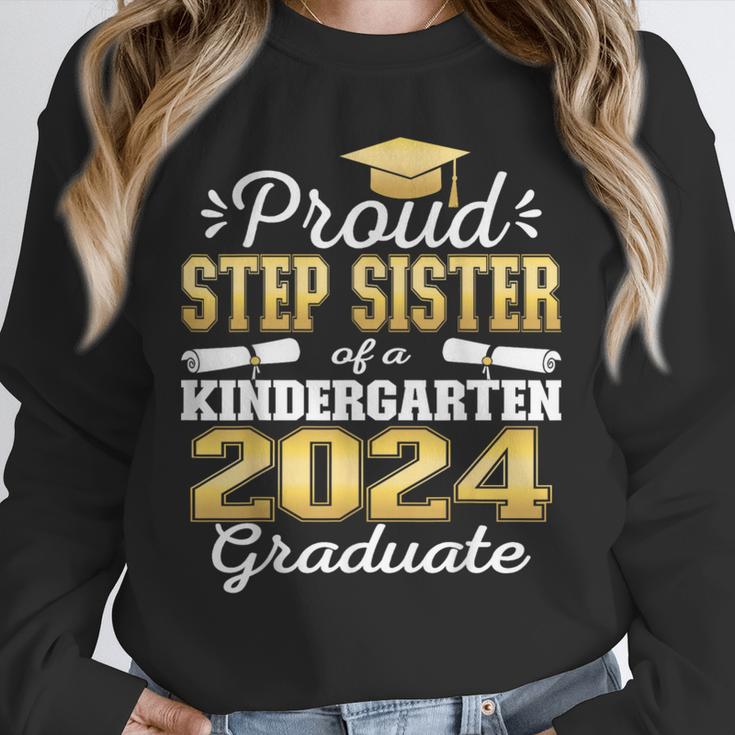 Proud Step Sister Of Kindergarten Graduate 2024 Graduation Unisex Sweatshirt