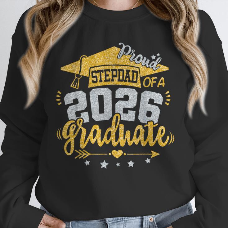 Proud Stepdad Of A 2026 Graduate Grad Senior Graduation Unisex Sweatshirt