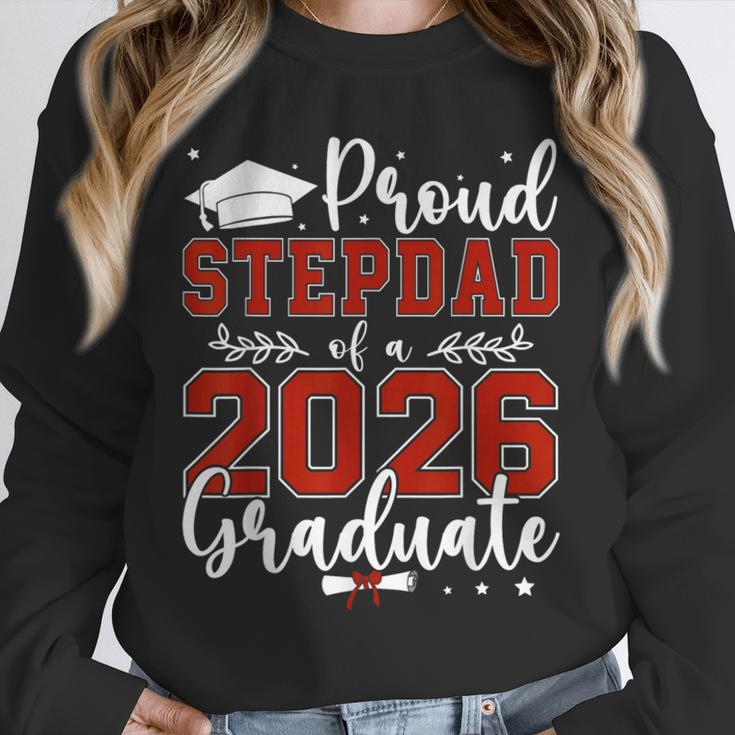Proud Stepdad Of a Class Of 2026 Graduate For Graduation Unisex Sweatshirt