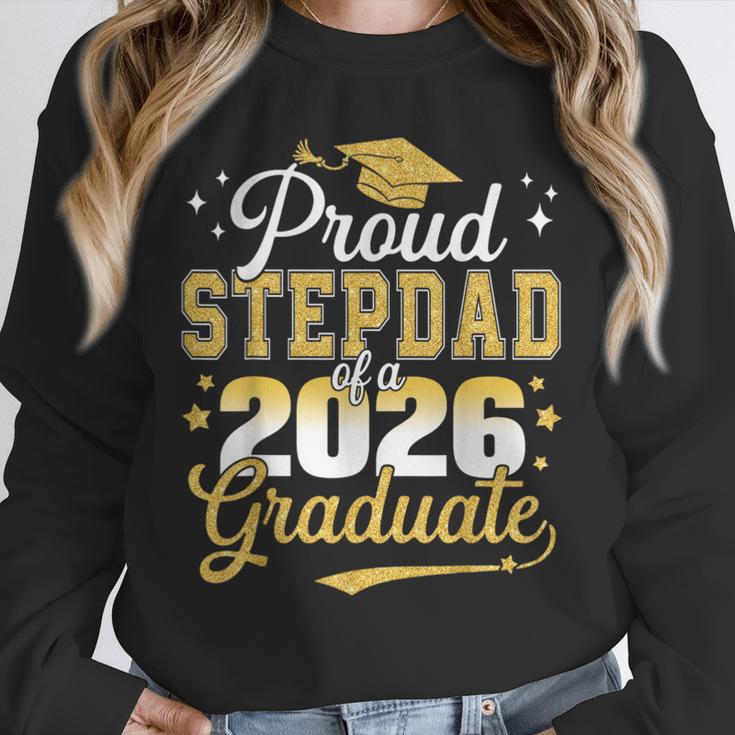 Proud Stepdad Of a Class Of 2026 Graduate Senior Graduation Unisex Sweatshirt