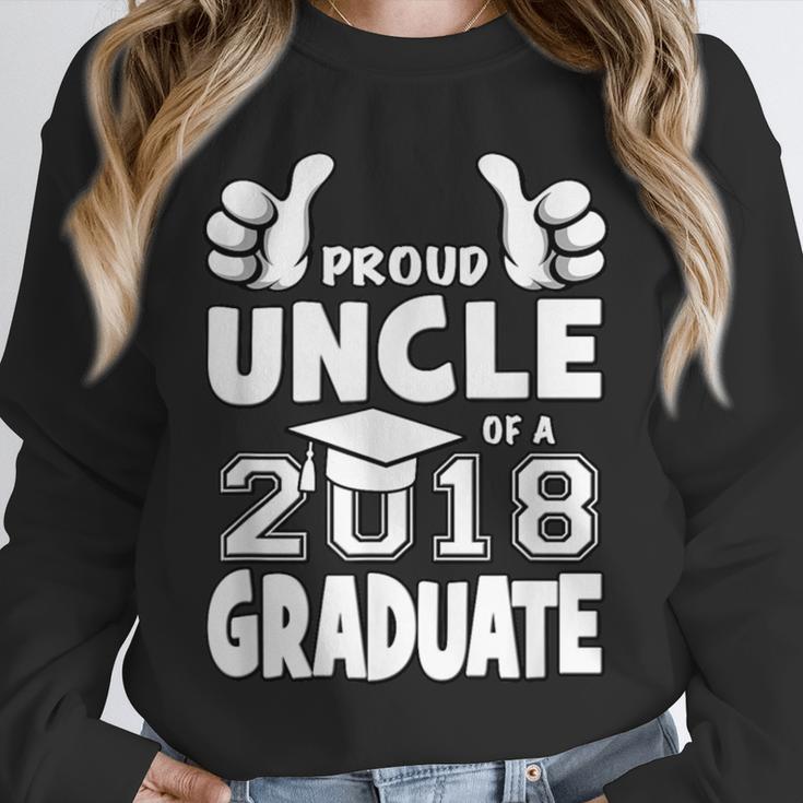 Proud Uncle Of A 2018 Graduate Senior Graduation Shirt Unisex Sweatshirt