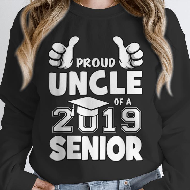 Proud Uncle Of A 2019 Senior School Graduation Shirt Unisex Sweatshirt