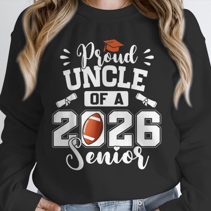Proud Uncle Of A 2026 Senior Football Graduation Unisex Sweatshirt