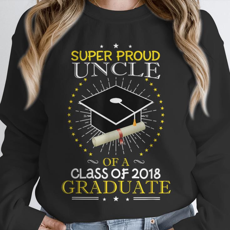 Proud Uncle The Class Of 2018 Graduate Graduation Shirt S2 Unisex Sweatshirt