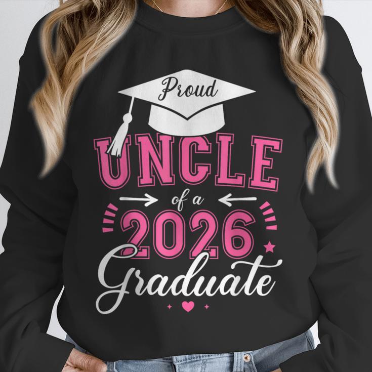 Proud Uncle Of a Class Of 2026 Graduate For Graduation Unisex Sweatshirt