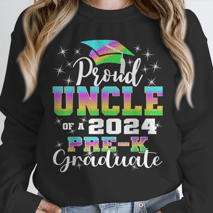 Proud Uncle Of PreK School Graduate 2024 Graduation Uncle Unisex Sweatshirt