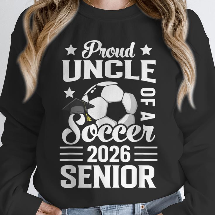 Proud Uncle Of a Soccer Senior 2026 Graduation Unisex Sweatshirt