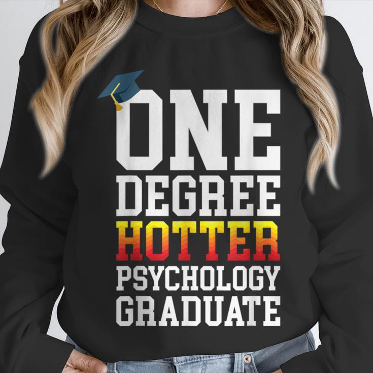 Psychology Graduation Shirt Hotter By One Degree University Unisex Sweatshirt