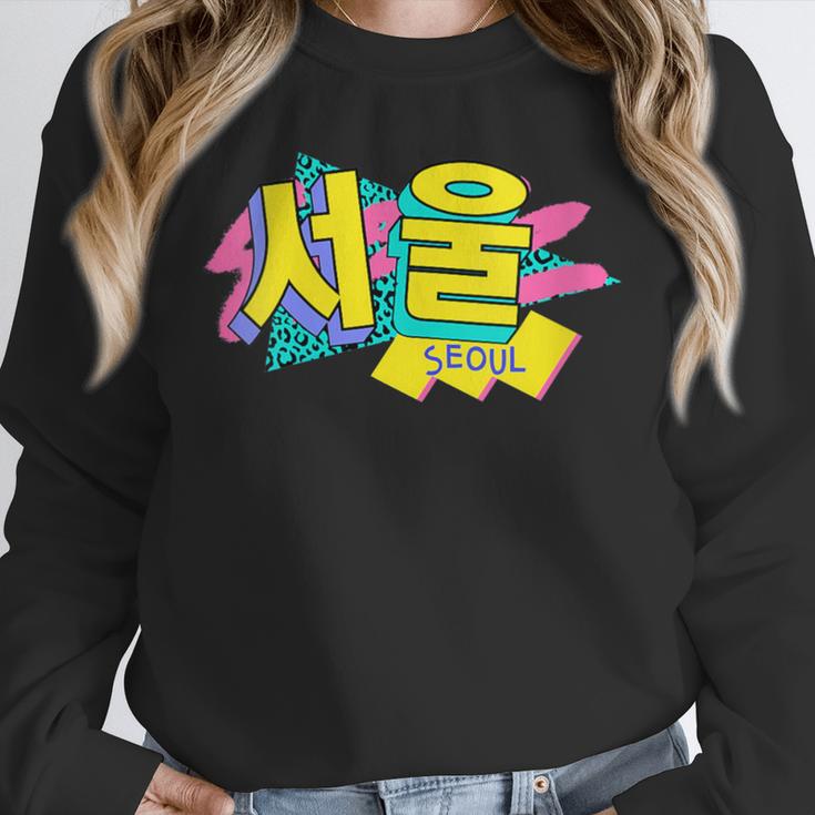 Rad Retro Seoul 90s Style Vintage South Korea 90s Nostalgia Unisex Sweatshirt Rad Retro Seoul 90s Style Vintage South Korea 90s Nostalgia Unisex Sweatshirt