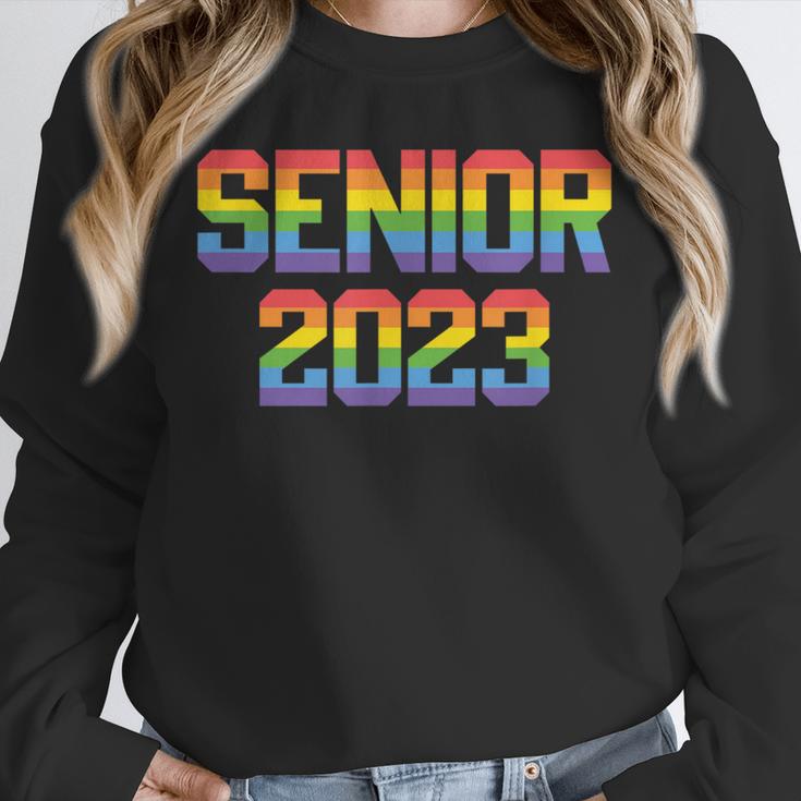 Rainbow LGBT Pride Senior 2023 Graduation Unisex Sweatshirt