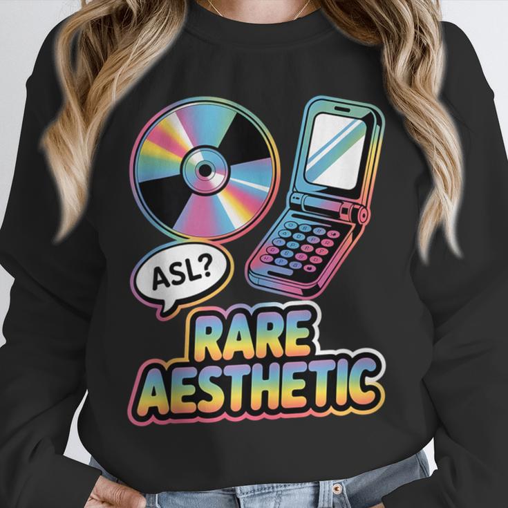 Rare Aesthetic Retro Nostalgia Y2K Vibes Unisex Sweatshirt Rare Aesthetic Retro Nostalgia Y2K Vibes Unisex Sweatshirt