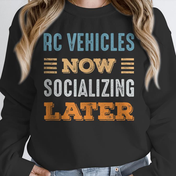 RC Vehicles Now Minimal Socializing Introvert Vintage Unisex Sweatshirt RC Vehicles Now Minimal Socializing Introvert Vintage Unisex Sweatshirt
